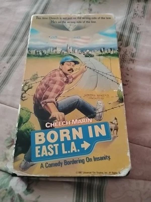 BORN IN EAST L.A. CHEECH MARIN VHS NOT 1996 GOOD TIMES 1ST EDITION 1988 MCA - Image 1 of 3