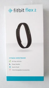 Fitbit Flex 2 Black Swim-Proof All-Day Activity Fitness Wristband - Picture 1 of 7
