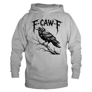 F-CAW-F Rabe Gothic Halloween Pullover Hoodie - Bild 1 von 14