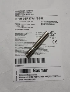 1PCS New For Baumer IFRM 06P37A1/S35L IFRM06P37A1-S35L Sensor Proximity Switch - Picture 1 of 1