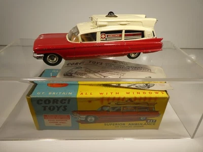 Corgi Toys 437 Superior Ambulance Boxed Original - Image 1 of 4