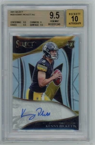Kenny Pickett 2021 Select Rookie XRC Prizm Auto #/99 BGS 9,5/10 gema como nueva #424 - Imagen 1 de 2