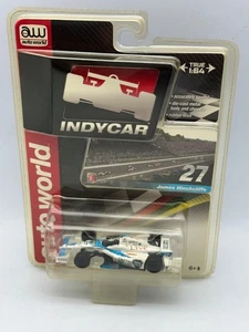 Auto World IndyCar #27 James Hinchcliffe, United Fiber, Honda, White, 1:64, NIB - Picture 1 of 13