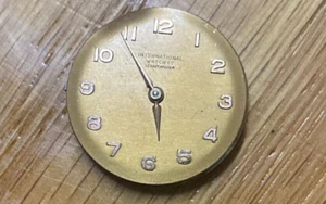 IWC Schaffhausen Cal C 41 Movement With dial & Hands Work - Picture 1 of 3
