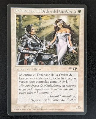 1 x Defensor de la Orden del Enebro - Alliances MTG Magic the Gathering SPANISH - Image 1 of 2