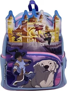 Mini Mochila Loungefly The Legend of Korra Multicolor, Nueva con Etiquetas - Imagen 1 de 5