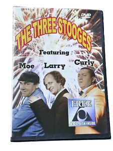 The Three Stooges (DVD) Classic Moe , Larry , Curly Slapstick Comedy 3 Episodes - Picture 1 of 4