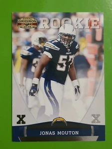 2011 Panini Gridiron Gear #233 Jonas Mouton RC Rookie Los Angeles Chargers /250 - Bild 1 von 3