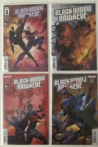BLACK WIDOW & HAWKEYE #1-4 (2024) PHILLIPS, VILLANELLI, MARVEL, QUASI NUOVO - Foto 1 di 1