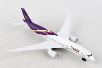 NEW THAI AIRLINES Airbus A350 Die-cast toy airliner Daron Real Toy RT0235 - Image 1 of 4
