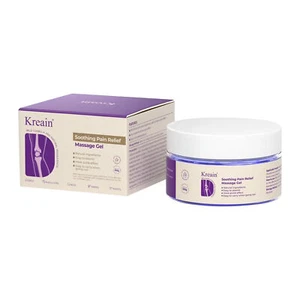 Kreain Joint Pain Gel Fast Acting Gel, Kresin Soothing Pain Massage Gel, 100g - Picture 1 of 12