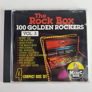 The Rock Box Bobby Vee Gene Pitney Beach Boys Del Shannon Ricky Nelson 1991 CD