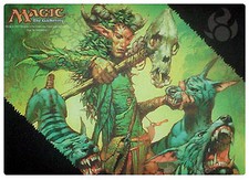 Wolf-Skull Shaman Playmat Wizards of the Coast GAMING SUPPLY BRAND NEW ABUGames