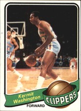 1979-80 Topps San Diego Clippers Basketball Card #128 Kermit Washington - EX-MT