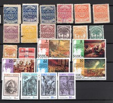 Samoa interessantes Lot ab 1877, enormer Katalogwert