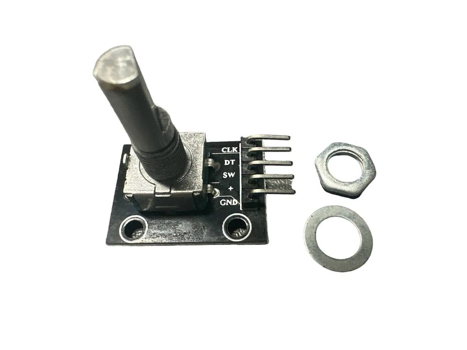 KY-040 Rotary Encoder Modul Potentiometer Drehregler for Arduino Raspberry Pi - Bild 1 von 1