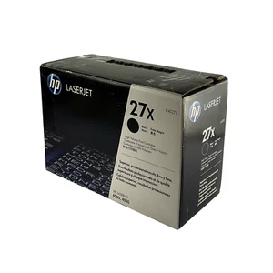 OEM NEW HP LaserJet 27X Black High Volume Toner Cartridge C4127X - Picture 1 of 3