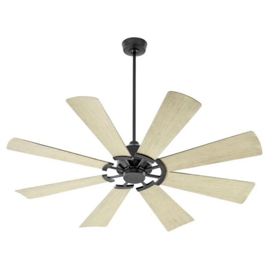 Quorum Mod 72" Damp Fan, Matte Black - 30728-59 - Image 1 of 1