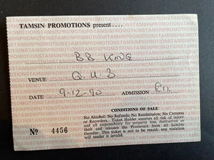 BB King Ticket 1990 - Bild 1 von 1