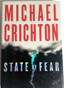 MICHAEL CRICHTON BOOK - STATE OF FEAR - 1ST ED.1ST PRINT 2004 HC/DJ - Picture 1 of 19