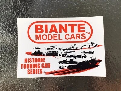 Оригинальная неиспользованная наклейка Biante серия исторических туристических автомобилей - Изображение 1 из 2