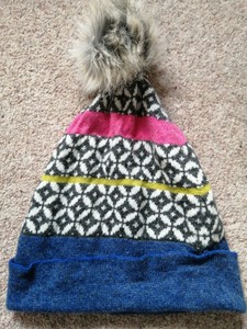 white stuff hats and scarves