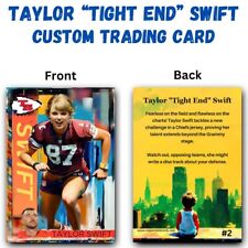 Taylor Swift Chiefs Rookie Custom Card - Exclusive Art Trading Card #2