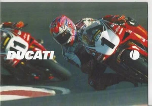 Programa completo Ducati 600cc - 996cc folleto depliant alrededor de 2000 - Imagen 1 de 11