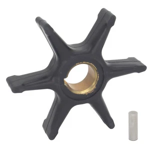 Outboard Water Pump Impeller with Pin For Johnson Evinrude 9.5 10 HP 377178 - Picture 1 of 5