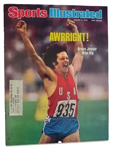 Revista Sports Illustrated 1976 Bruce Jenner Juegos Olímpicos de Montreal 9 de agosto - Imagen 1 de 16