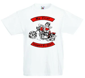 Hells Angels Support 81 Kinder T-Shirt weiß Gr. 92-104 - Bild 1 von 1