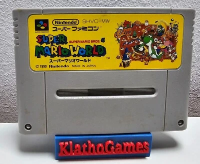 Super Famicom Nintendo snes Jap J Japan Super Mario bros world 4 B3910 - Bild 1 von 2