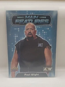 2022 Upper Deck AEW Main Features Paul Wright #MF-27 - Bild 1 von 2