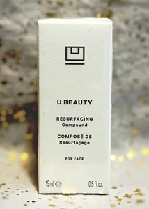 U Beauty~Resurfacing Compound~15ml / 0.5 fl oz~Travel Size~NIB~Sealed~Ships Free - Picture 1 of 1