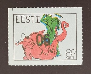 Estonia - Anti-Communist Stamp - Circa 1950 - 1960 - Blue OG/NH - Lot CBE-17 - Picture 1 of 2