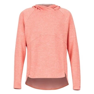 Marmot Girl's Sunrift Long Sleeved Hoodie, Flamingo, Small - Picture 1 of 3