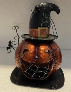 Metal Halloween Decor / Candle Tea Light Holder - Picture 1 of 6