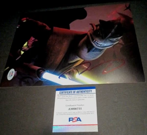 STAR WARS CLONE WARS Dave Fennoy SIGNIERT 8X10 Foto PSA COA PONG KRELL B - Bild 1 von 2