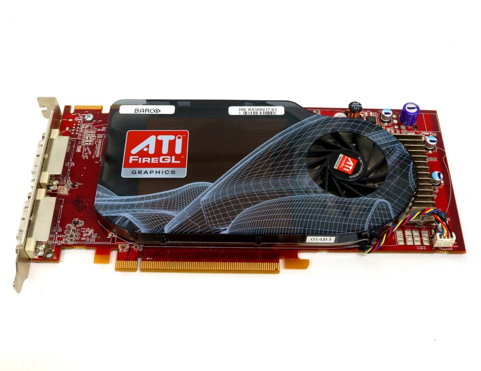 ATI FireGL Barco Graphics Card MXRT 5200 512GDDR4 - Image 1 of 3