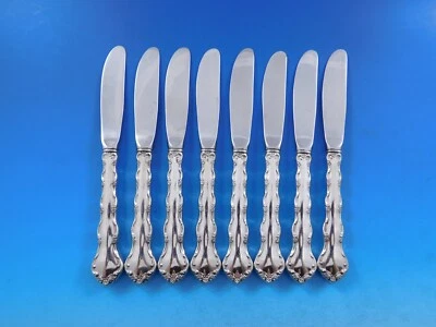 Esparcidor de mantequilla de plata esterlina HH conjunto moderno de 8 piezas Tara by Reed and Barton Foto 1 de 4