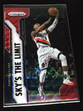 2016-17 Panini Prizm #19 Sky's the Limit Ruby Wave Prizm Damian Lillard