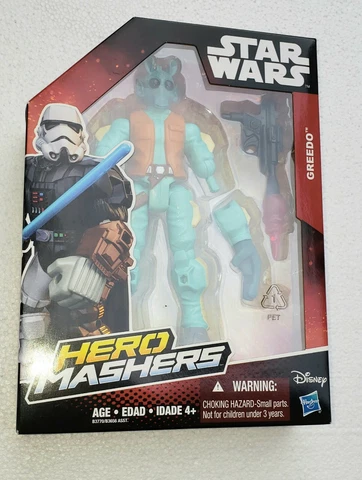Greedo Star Wars Hero Mashers Action Figure BRAND NEW- Fast Shipping- Disney Toy Cover
