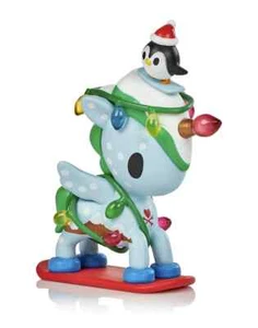 TOKIDOKI Unicorno Holiday Series 4 SNOWFALL Christmas X-mas - Picture 1 of 1