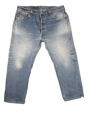Jeans Vintage Levi's 501 XX Etiqueta 40x30 (apx 36x27) Botón Mosca Denim Hecho en EE. UU. Foto 1 de 4