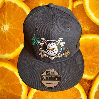 Anaheim Mighty Ducks NHL New Era 9FIFTY Snapback Hat Cap - Image 1 of 4