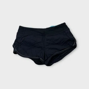 Black Ivivva by Lululemon Athletic Casual Running Gym Shorts Youth Girls Size 14 - Picture 1 of 6