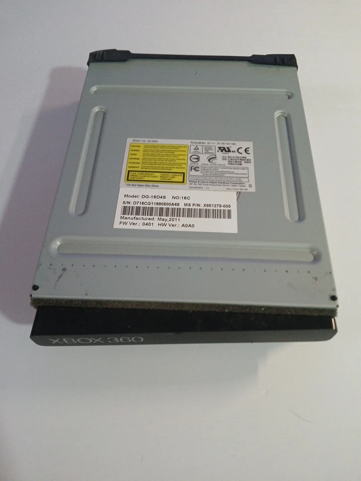 OEM Microsoft Xbox 360S Slim Philips DG-16D4S Optical Drive DVD ROM  - Image 1 of 4