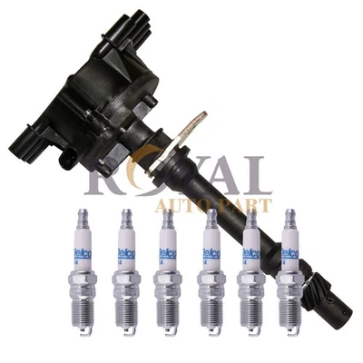 ACDelco Spark Plugs & Ignition Distributor for 96-05 Chevy GMC Pickup Truck 4.3L Foto 1 de 4