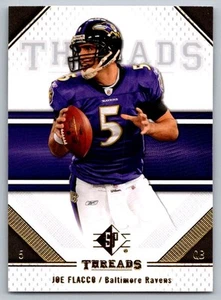 2008 Upper Deck Draft Edition Joe Flacco Rookie Delaware Fightin' Blue Hens #50 - Picture 1 of 2