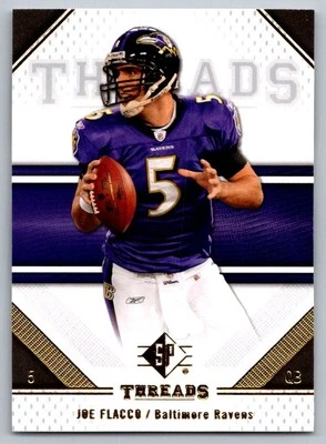 2008 Upper Deck Draft Edition Joe Flacco Rookie Delaware Fightin' Blue Hens #50 - Image 1 of 2